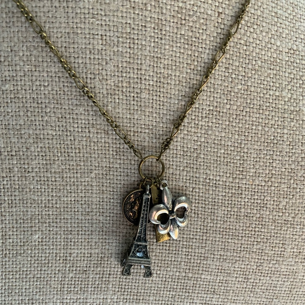 French Charms Necklace